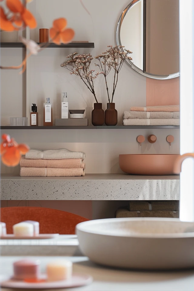 Utilize Wall-Mounted Storage Units