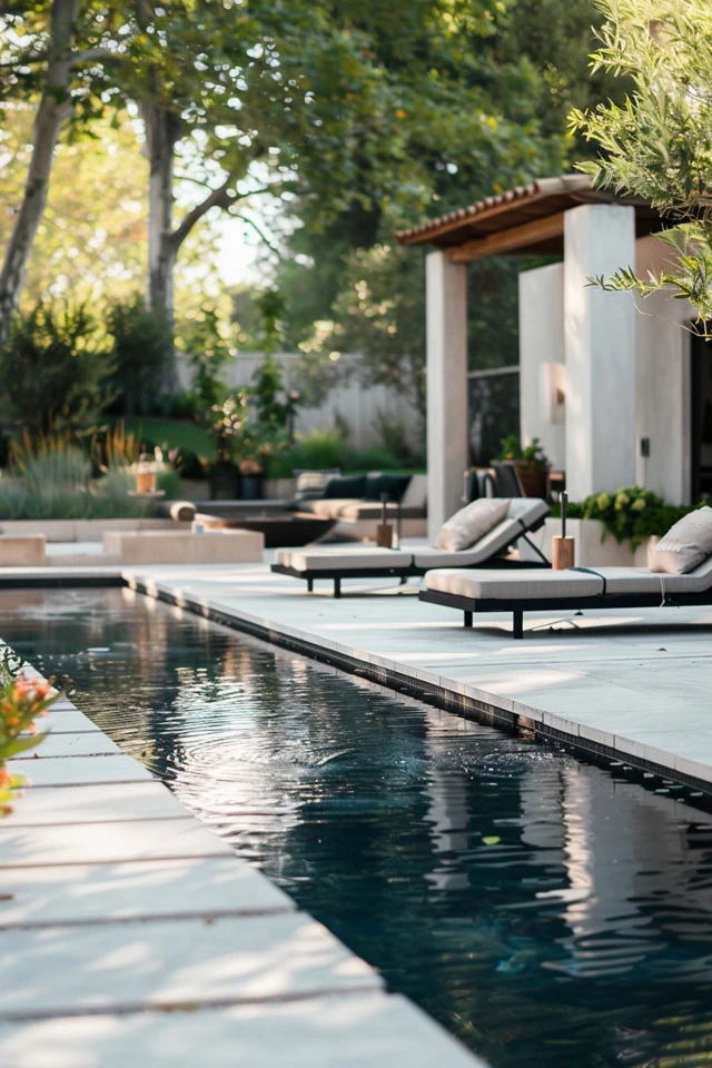 Modern Pool Walkway Designs