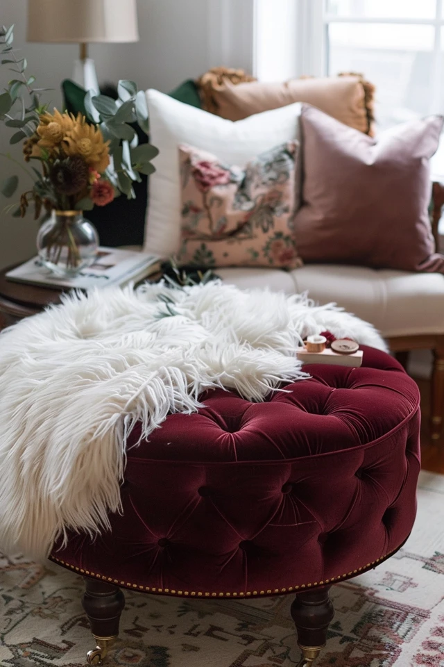 Choosing the Right Fabric for Your Winter Ottoman