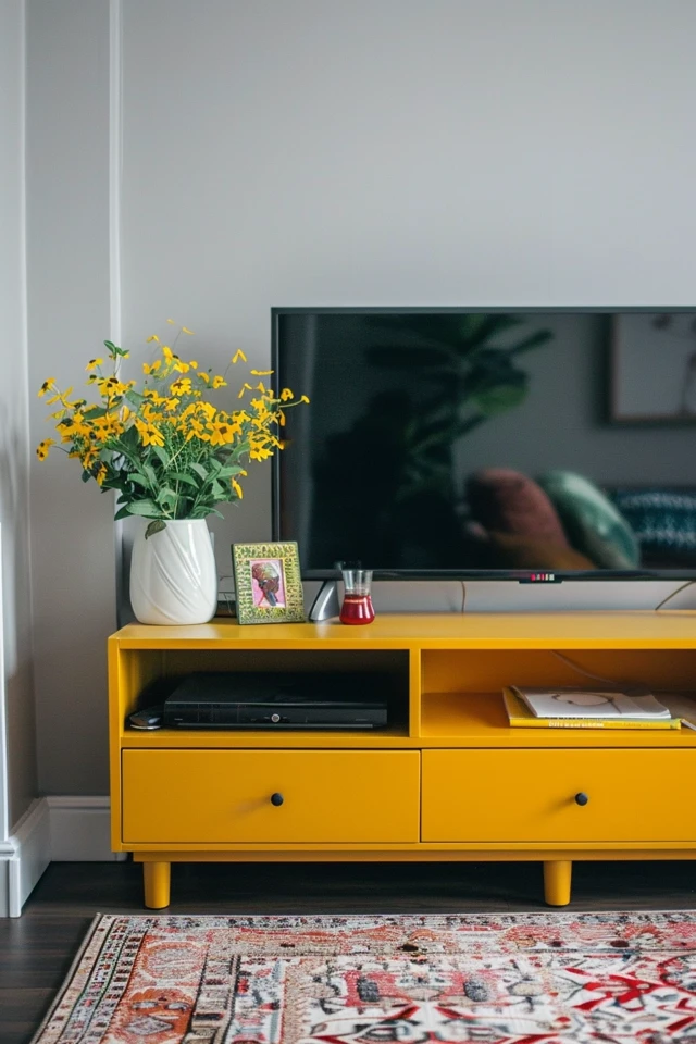 Transform Your Space with Painted TV Stand Ideas - photo 2