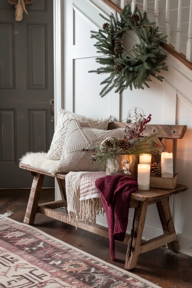 Winter Benches: Entryway Essentials