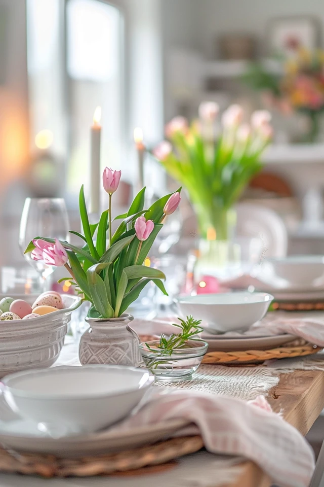 DIY Easter Centerpieces and Table Settings for a Festive Look