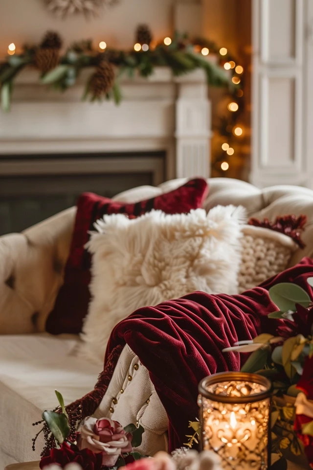 Blend Old and New with Christmas Theme Home Decor