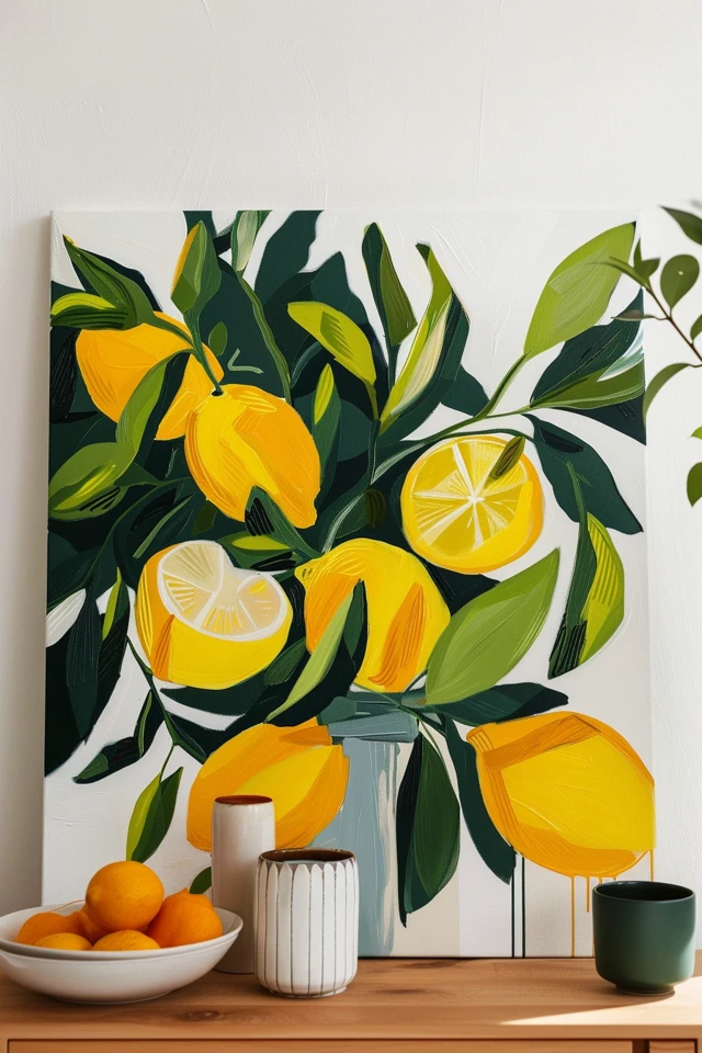 Exploring Lemon Painting Techniques