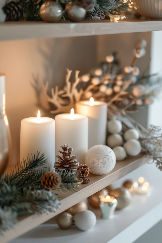 Festive Christmas Shelf Decorating Ideas Unveiled!