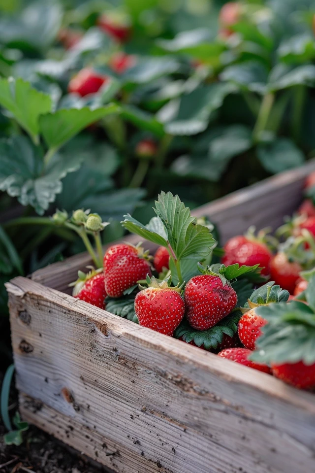 Creative Raised Strawberry Bed Ideas for Gardens