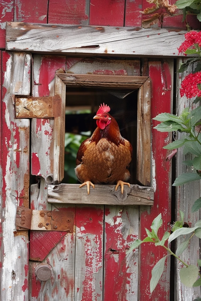 Creative DIY Chicken Coop Door Ideas