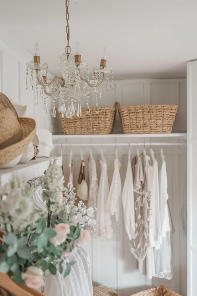 Elegant Closet Chandelier Ideas to Dazzle