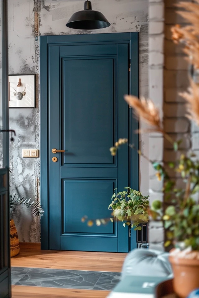 Chic Apartment Door Decor Ideas for Stylish Entryways