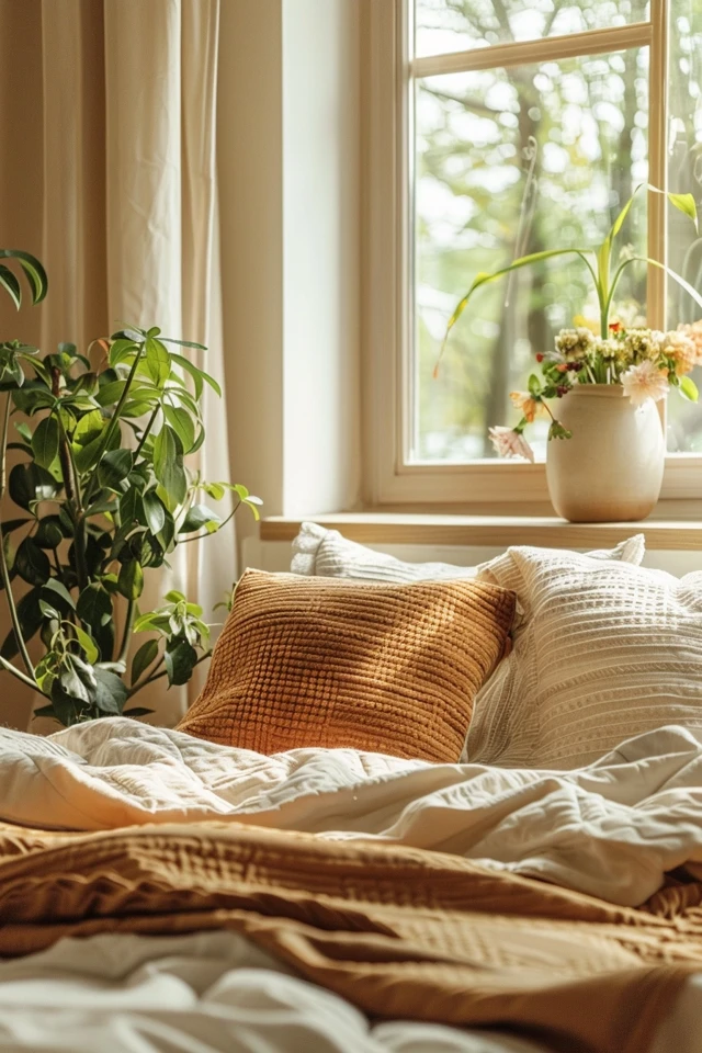Beige Walls and Earth Tones