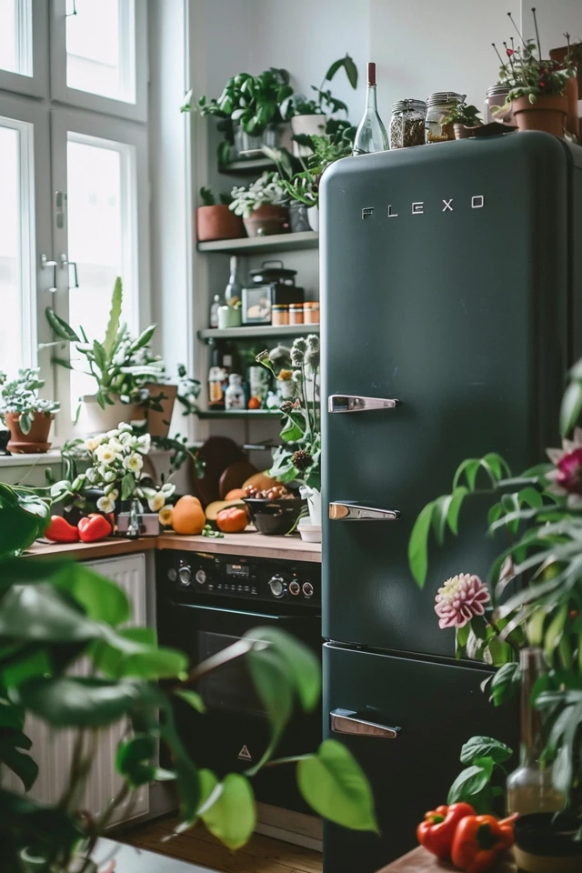 Styling Ideas and DIY Projects for Above Fridge Space