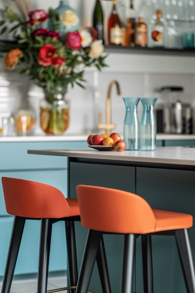 Creative Wall Ideas for Under Breakfast Bar