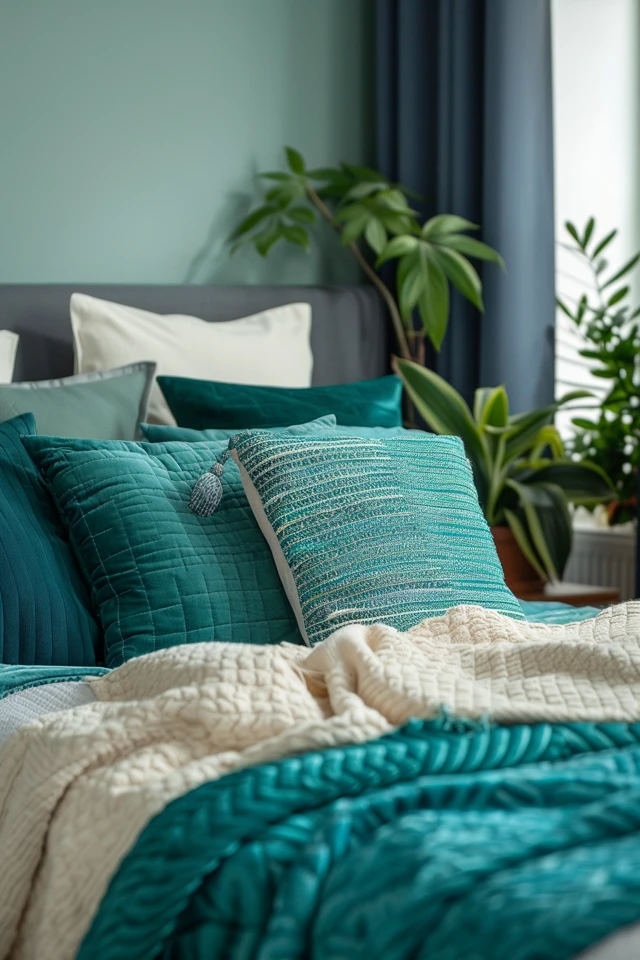 Teal and White Bedroom Ideas for a Serene Escape