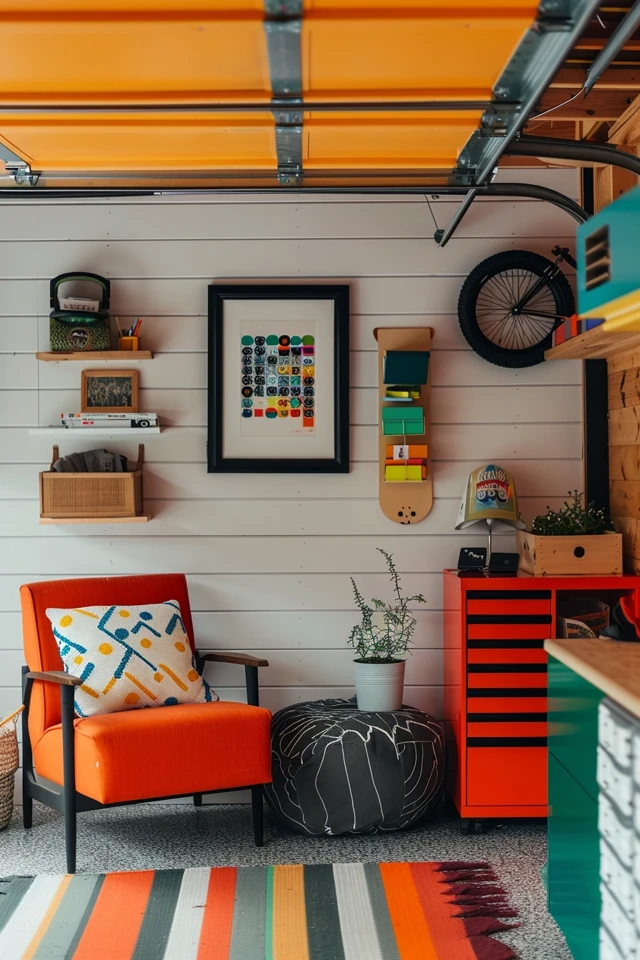 Garage Color Schemes and Themes