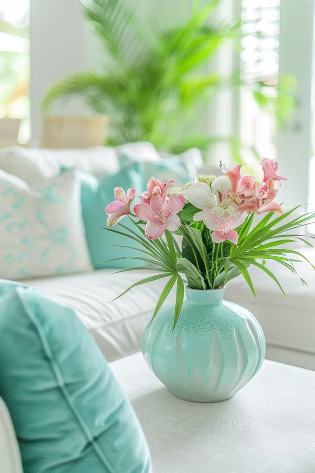 Incorporate Plants and Use Lightweight Fabrics