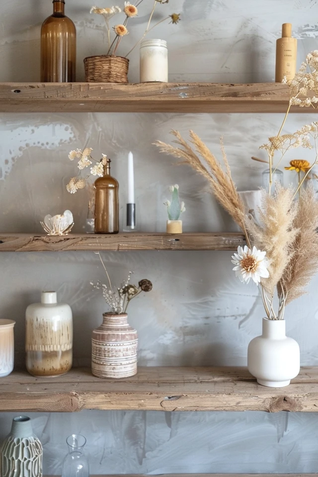 Boho Shelf Decor Ideas for a Charming Nook - photo 2
