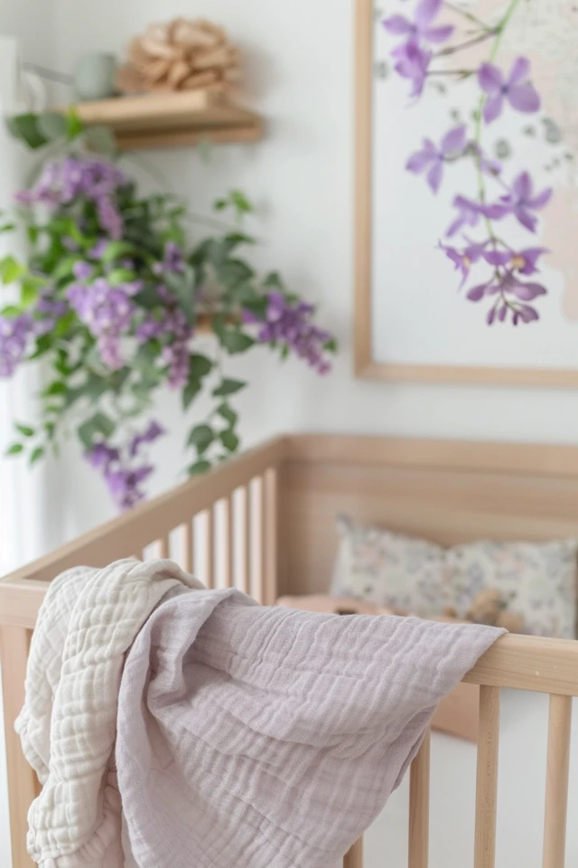 Decor Ideas for a Purple Nursery