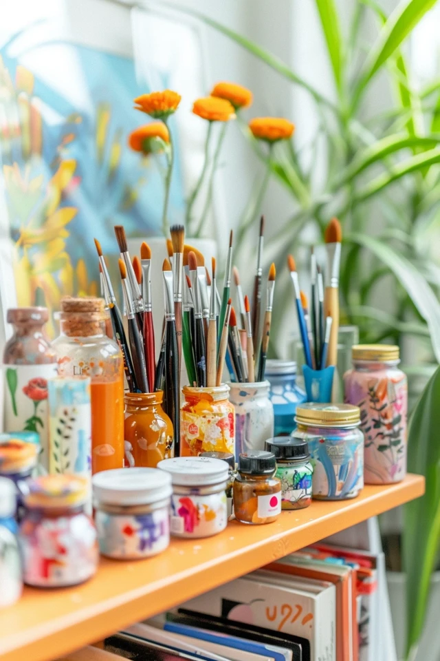 Creative Acrylic Paint Storage Solutions