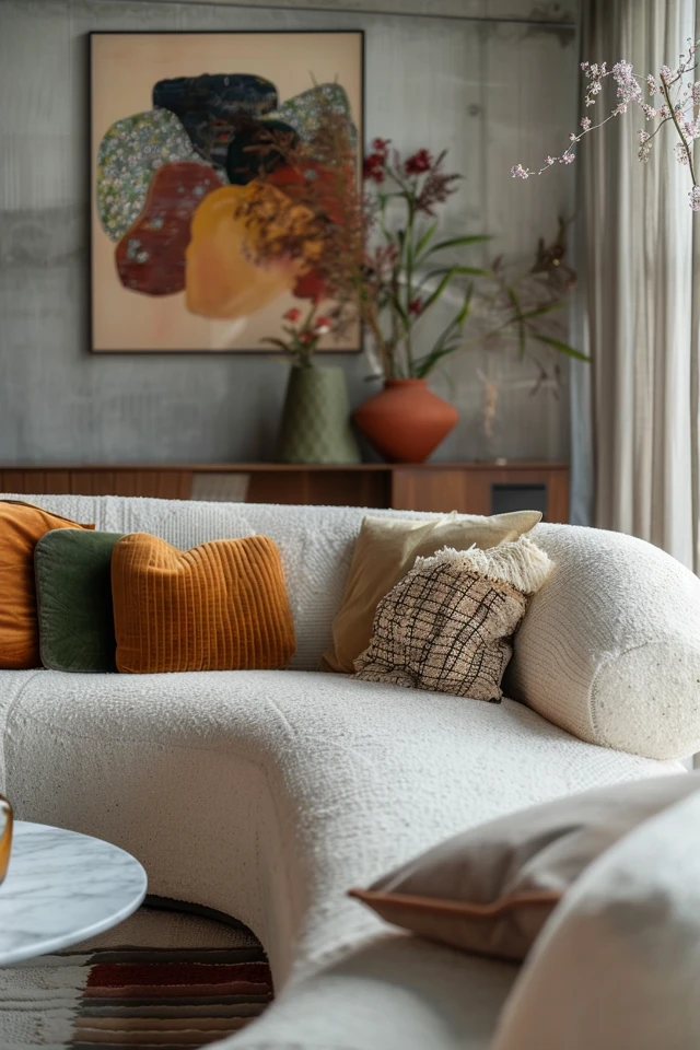 Curved Sofa Living Room Ideas for Stylish Spaces