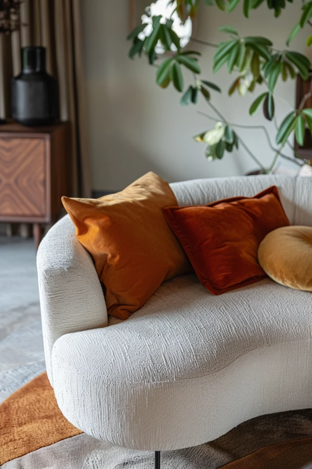 Chic Curved Sofa Living Room Ideas to Inspire