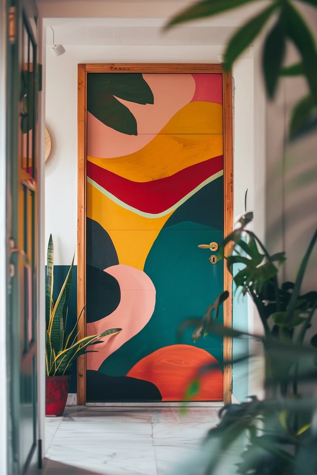 DIY Door Painting Techniques for a Unique Door Makeover