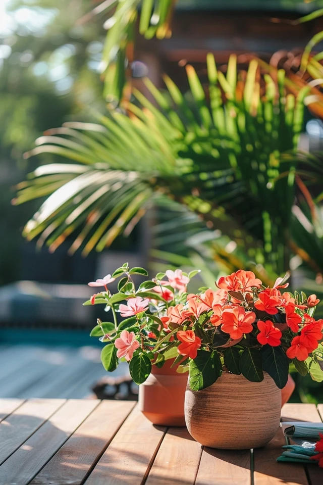 Use Planter Feet or Pot Risers to Promote Airflow