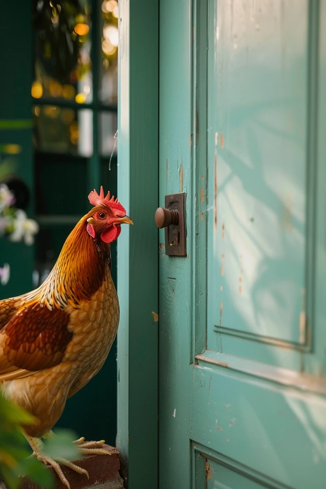 DIY Chicken Coop Door Ideas
