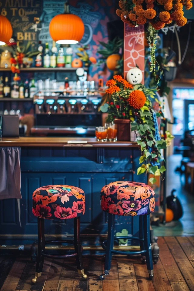 Creating a Spooky Atmosphere with Halloween Theme Stools