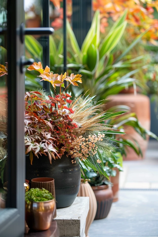 Modern Fall Containers