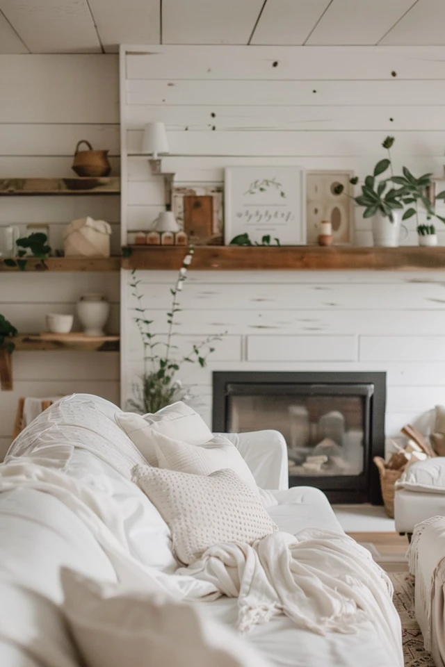 Cozy Fireplace Shiplap Ideas for Your Home
