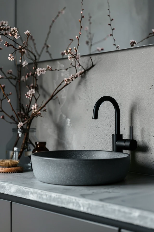Stylish Designs for a Modern Blue Grey Bathroom