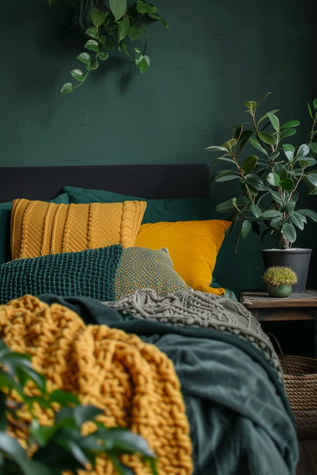 Hunter Green Bedroom Walls: Create a Serene Atmosphere