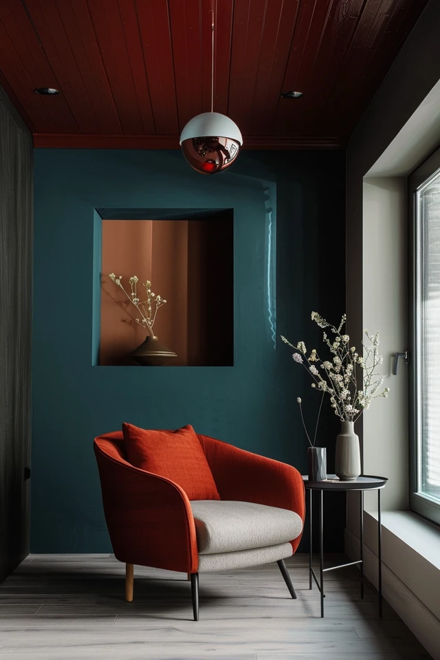 Clever Coffer: Chic Paint Ideas for Ceilings