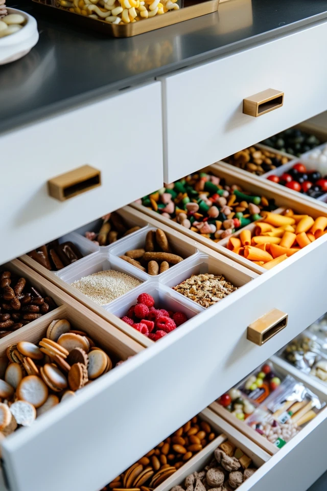 Creative Snack Drawer Ideas for Easy Access Munching