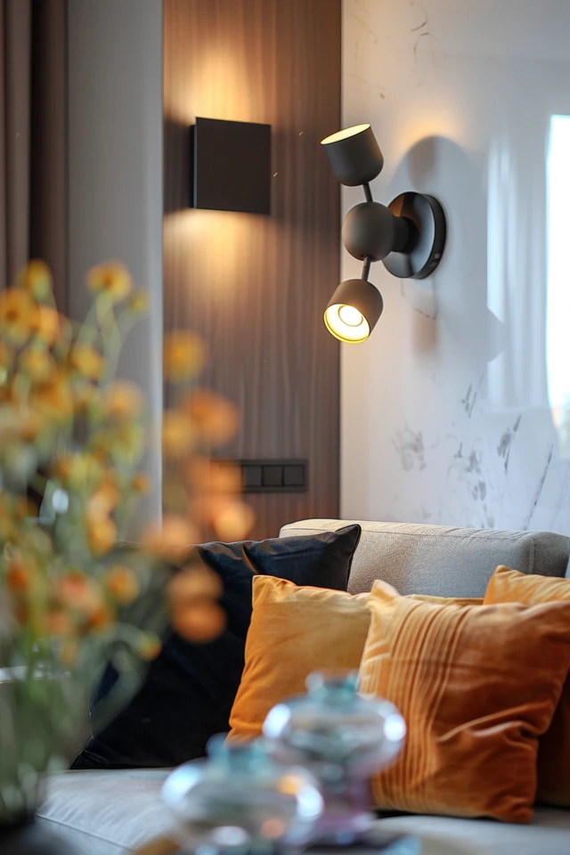 Wall Lighting Ideas: Living Room Inspiration