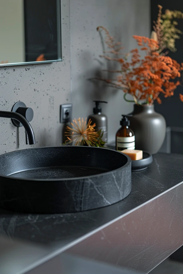 Stylish and Sophisticated Design Options with Black Granite
