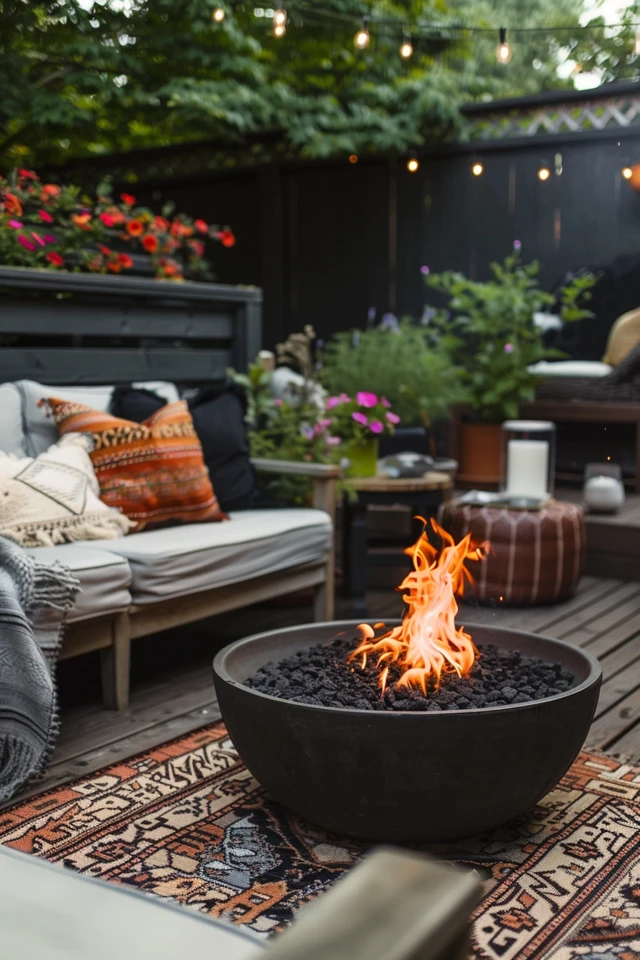 Warm Up Your Outdoor Space: Deck with Fire Pit Ideas