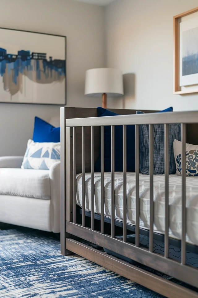 Chic Grey and Blue Nursery Ideas for Modern Parents