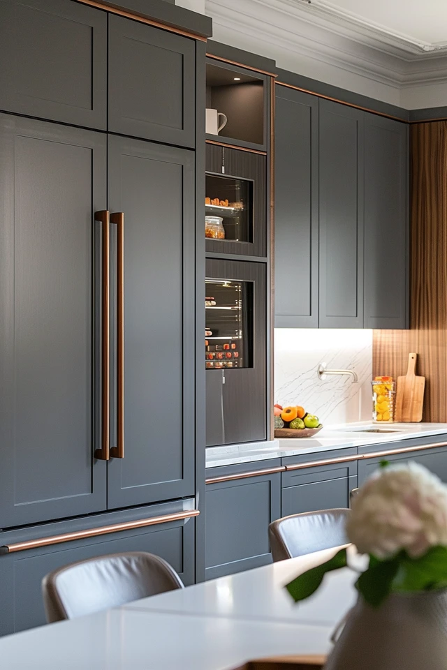 Maximize Space with Above Refrigerator Cabinet Ideas