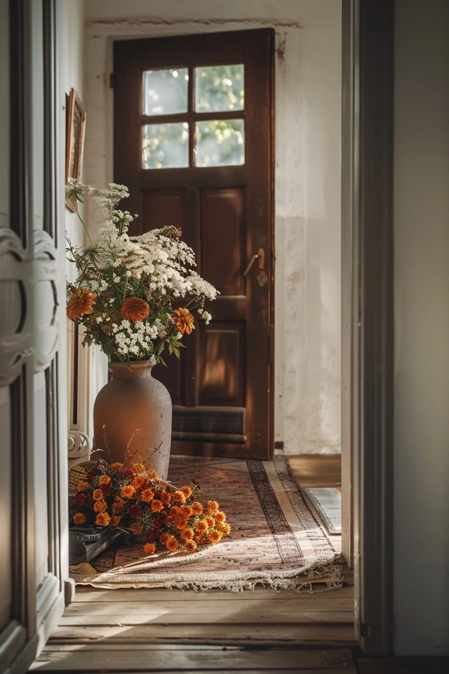 Elegant Entryway Design: Creating a Cohesive and Warm Welcome