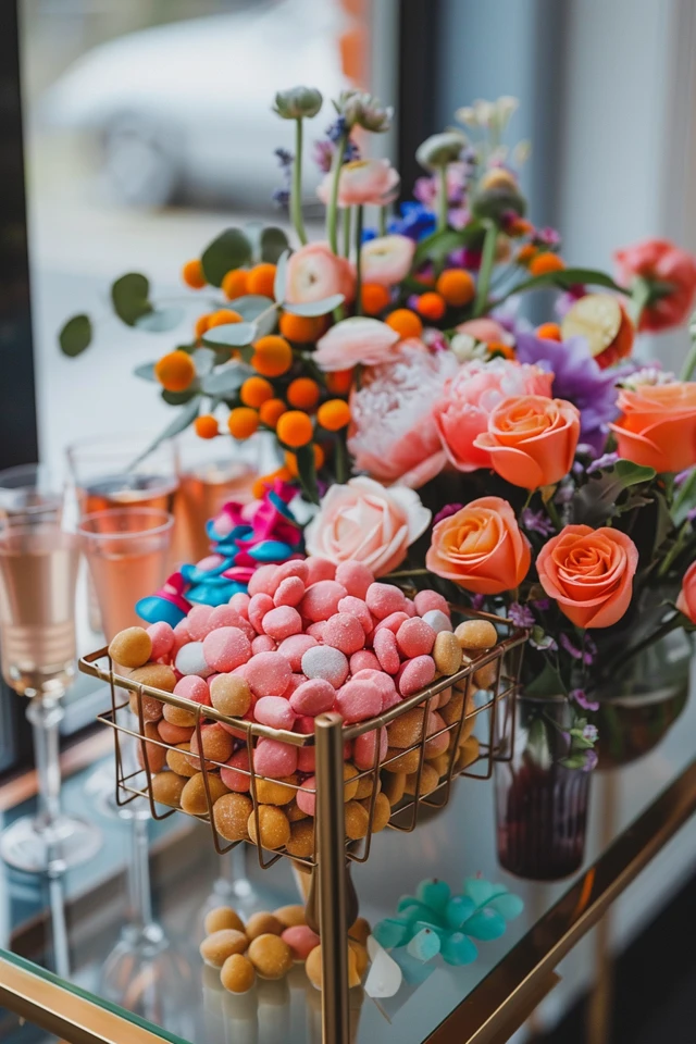 Sweeten Your Soiree: Candy Cart Decoration Ideas