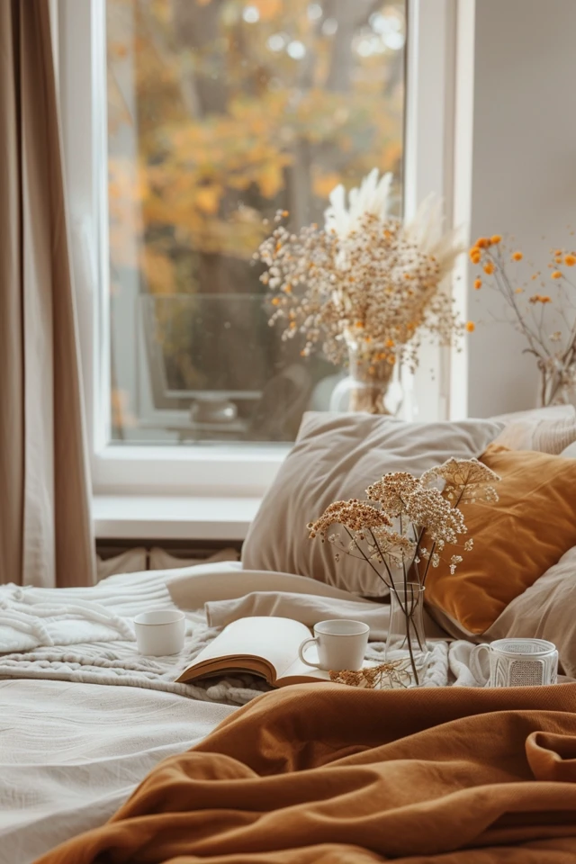 Choosing Fall Colors and Textures for your Bedroom