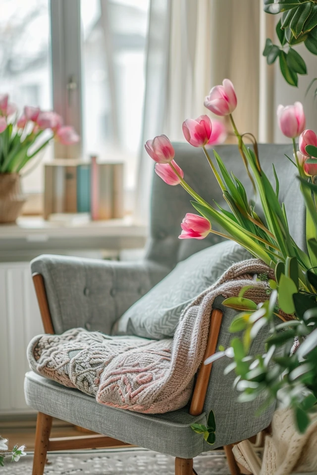 Soft Stripes and Block-Printed Designs