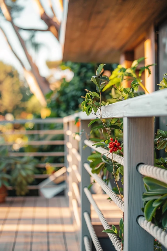 DIY Rope Railing Design Ideas