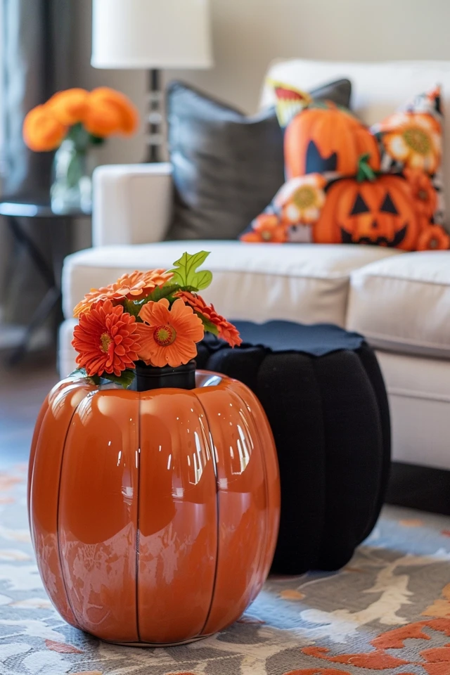 Simple and Classy Halloween Tablescape