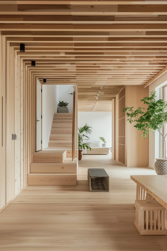 Embracing the Key Principles of Japandi Ceiling Design