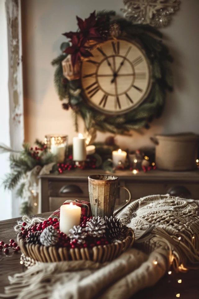 The Christmas Clock in “A Timeless Christmas”