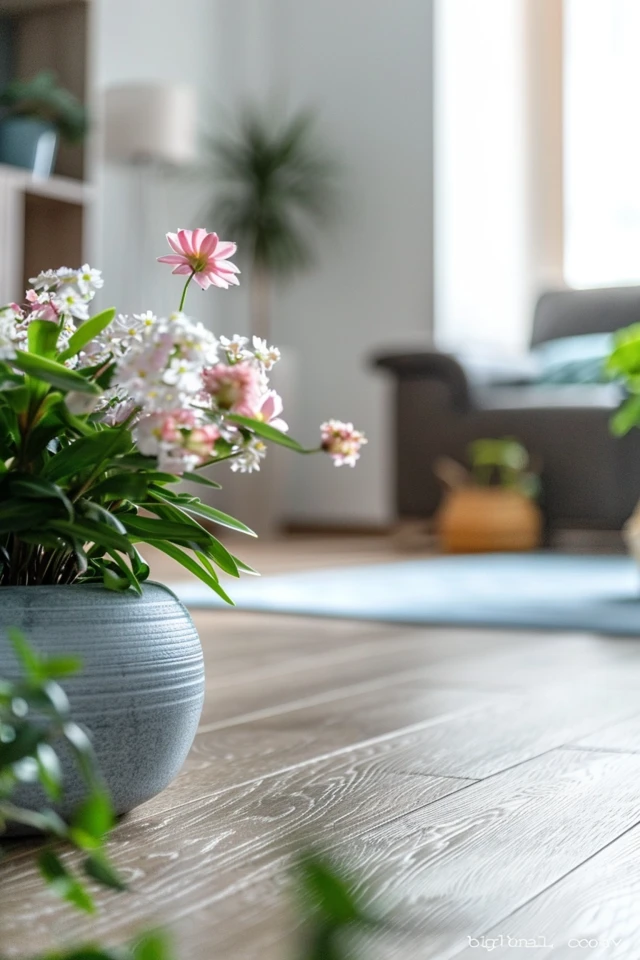 Tips for Decorating with Gray Wood Floors