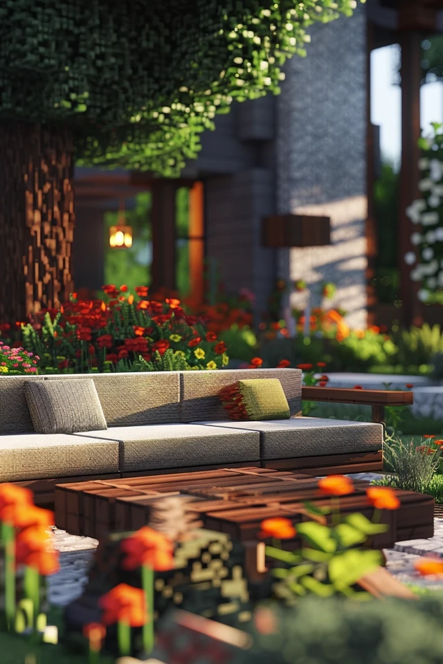 Creative Minecraft Seating Ideas