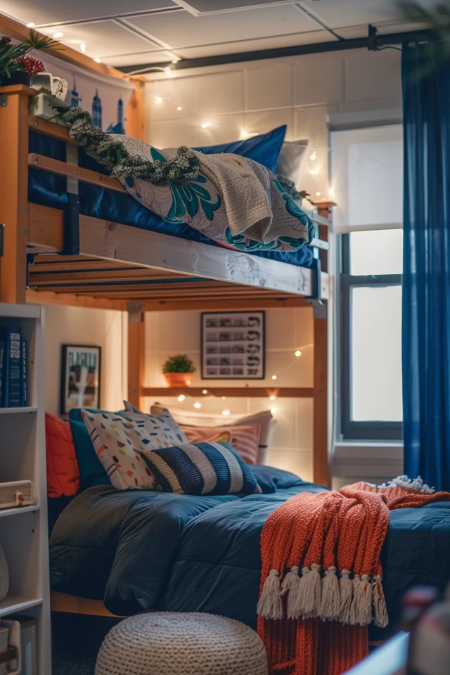 Add Curtains or Fabric Hangings